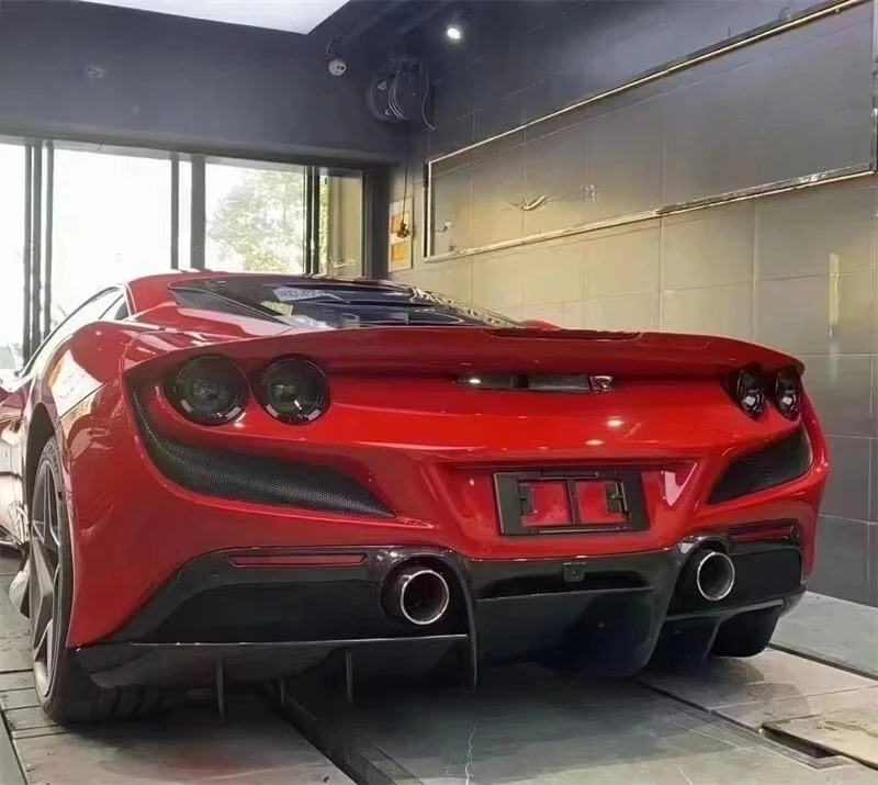 Car Kit for  F8 Modified OEM Carbon Fiber Front Lip Front Trim Side Skirt Rear Lip Tail Wing